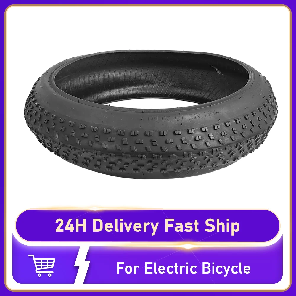 

Сверхлегкая проволочная шина 20x4,0, толстая шина для электрического велосипеда, квадроцикла, пляжного городского снежного велосипеда, 20 дюймов, аксессуары для толстых шин