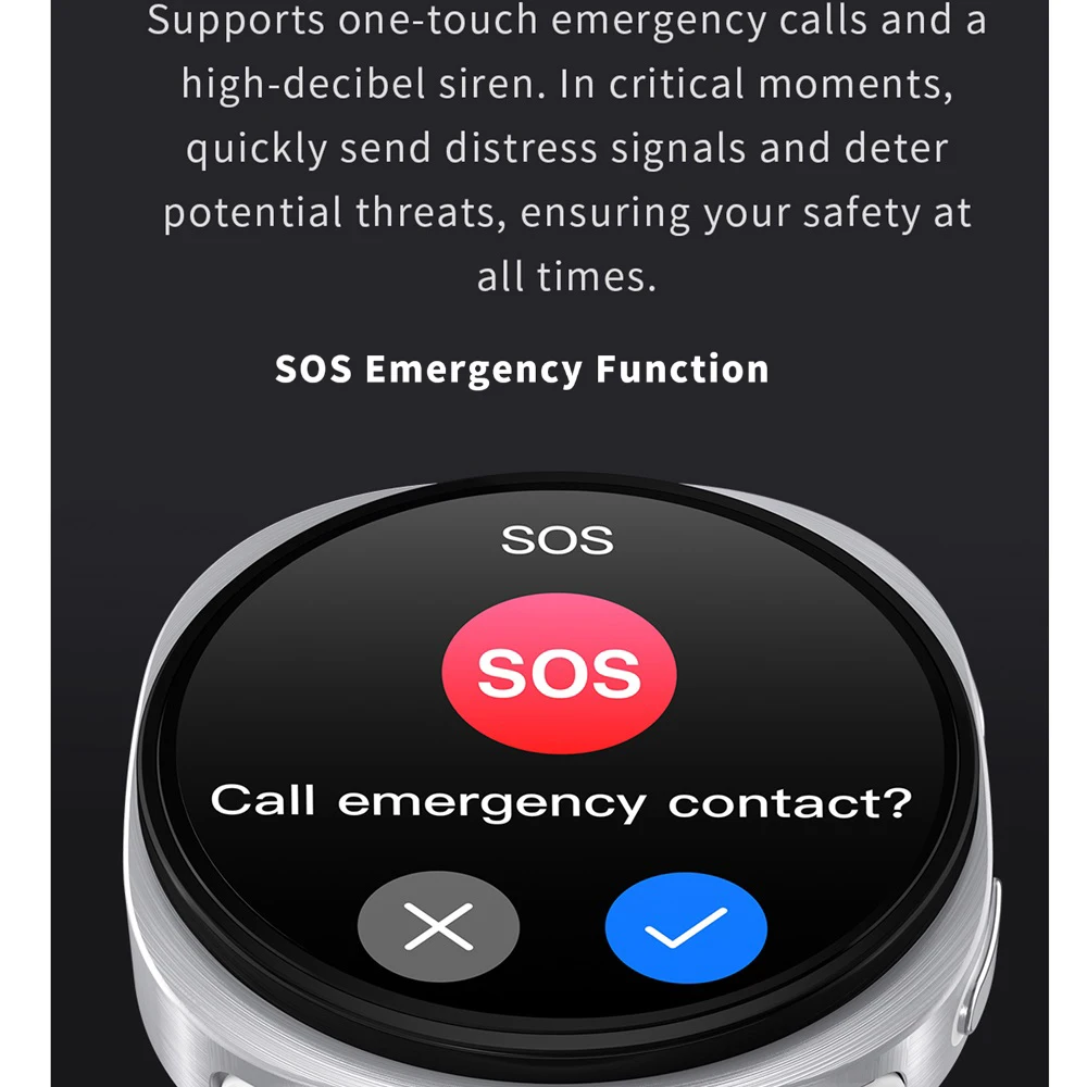 2025 خريطة جديدة الملاحة ساعة ذكية SOS الرياضة معدل ضربات القلب الأزرق الأسنان دعوة الساعات 8 مساعد صوت شحن لاسلكي Smartwatch