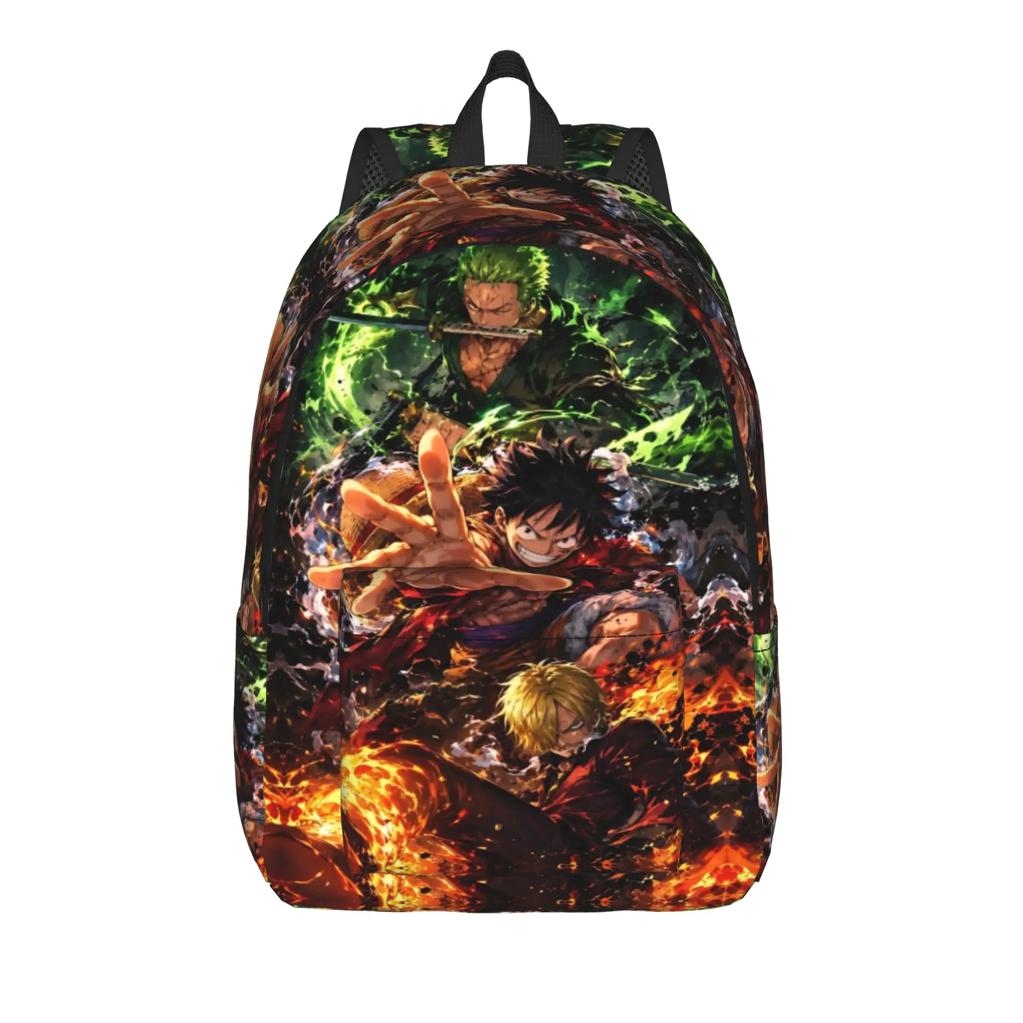 Fashion One Piece Backpack  Mochilas Harajuku Design For Work Office Sturdy Shoulder Rucksack