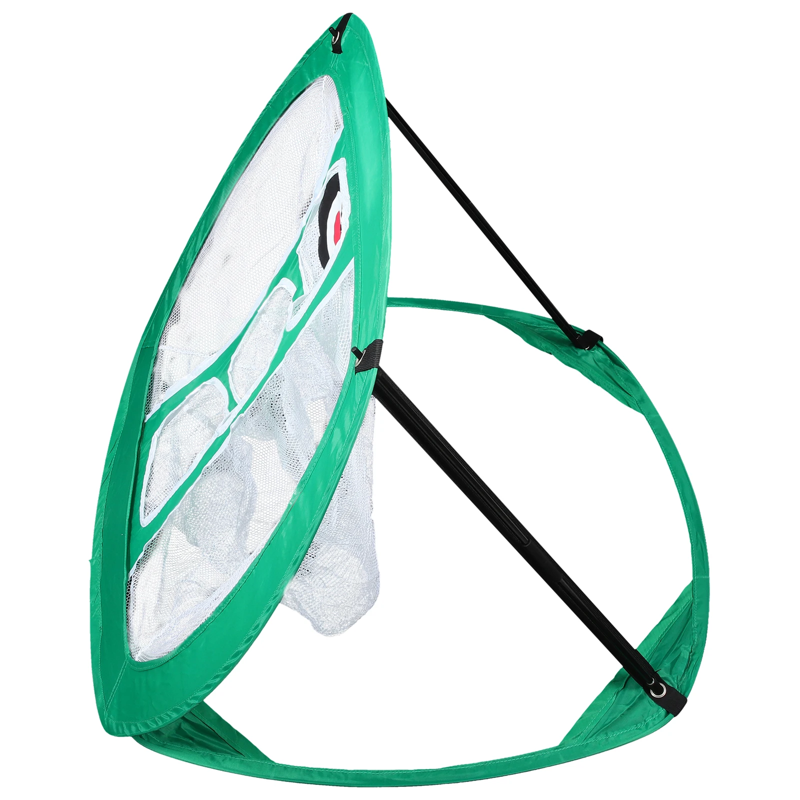 

Golf Practice Net Chipping Men Lightweight Durable Training Tool Foldable Portable Square Target Collector Green