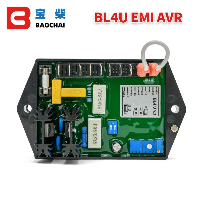 BL4U Generator AVR Automatic Voltage Regulator Stabilizer AC 3 Phase Brushless Control Board