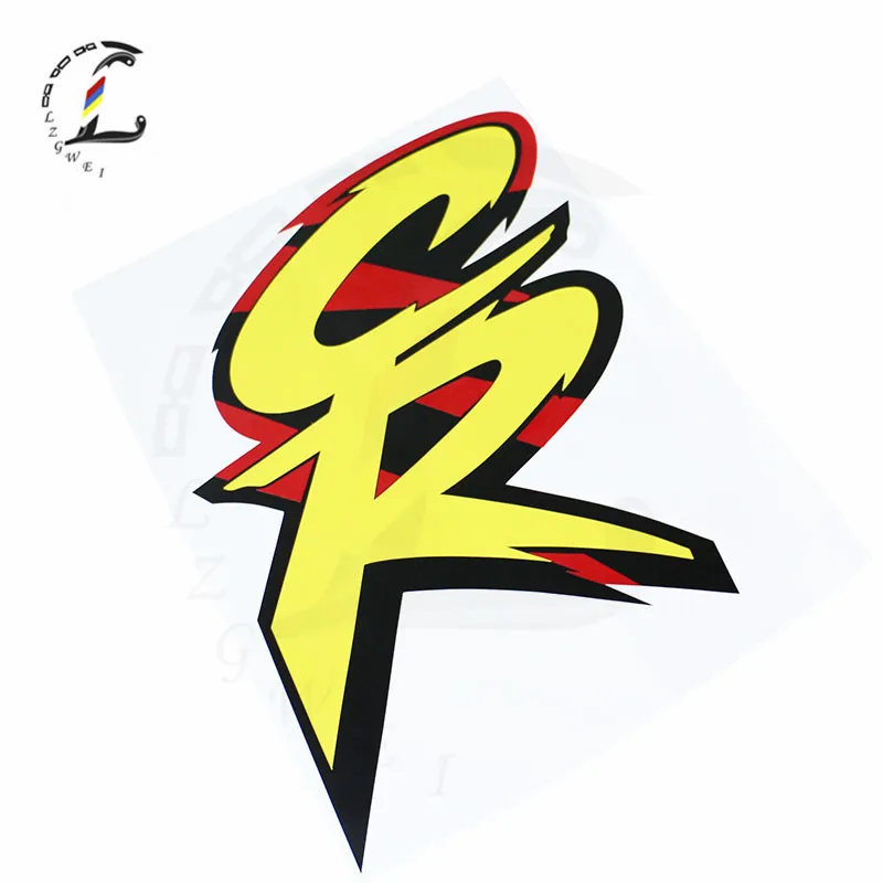 دراجة نارية على الطرق الوعرة خزان الوقود ملصقا لهوندا CR125 CR250 مائي خزان الوقود ملصقا مقاوم للماء