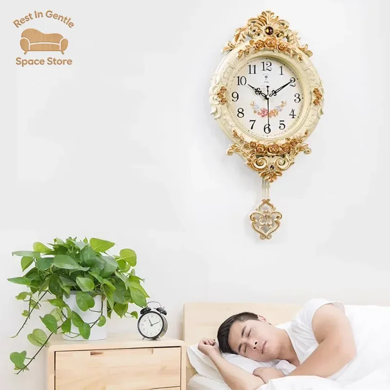 Art Mural Luxury Wall Clocks Modern Bedrooms Creative Simple Wall Watch Nordic Minimalist Reloj De Pared Home Decoration