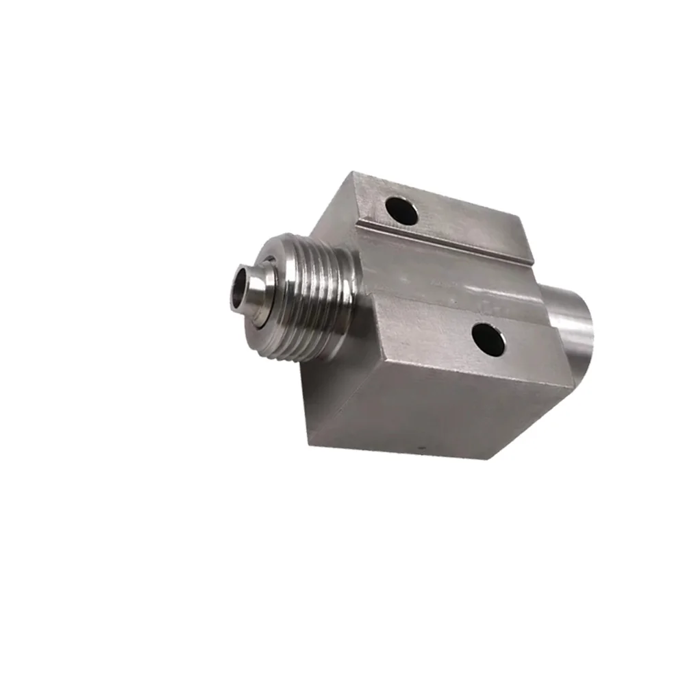 

For YongDa Waterjet Head Spare Parts YD 3axis On/Off Valve Body For YongDa Water Jet Cutting Head 5Axis On Off Switch Body Valve