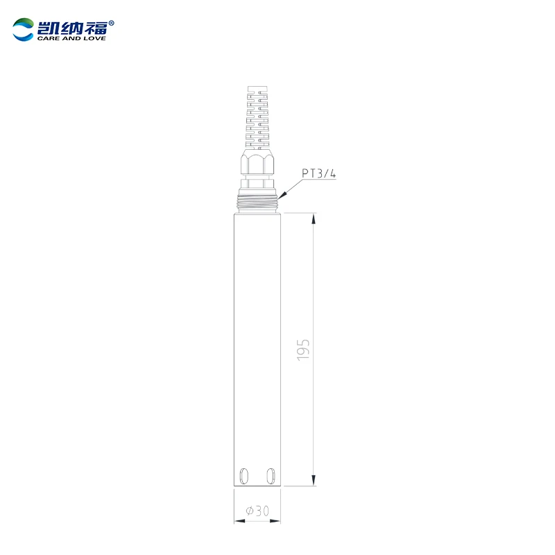 High Precision CTD Sensor for Oceanographic Research Conductivity Temperature Depth Profiling Fast Response Stable Calibration