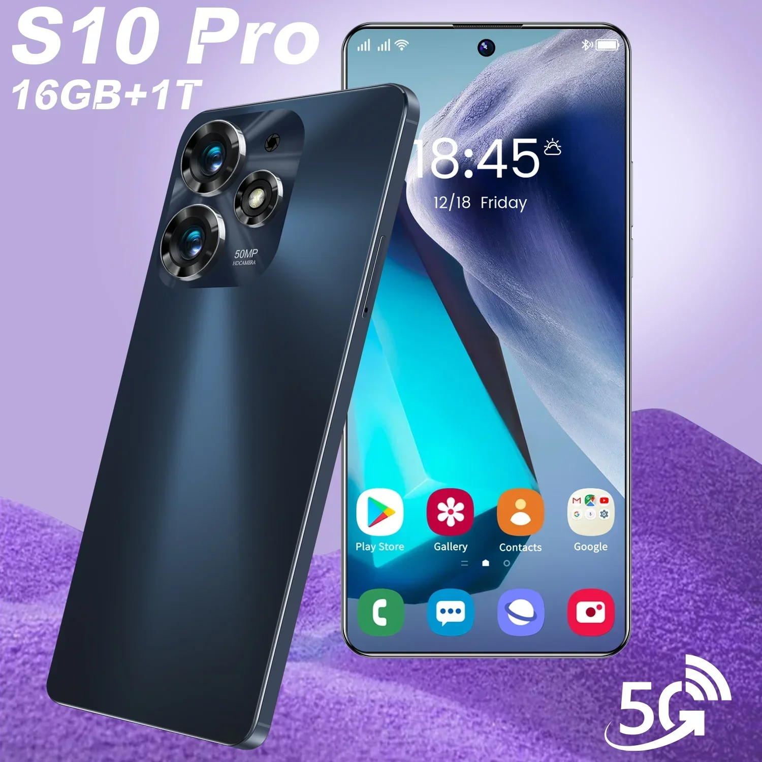 S10 Pro Global Edition smartphone Qualcomm8 Gen 2 16GB+1TB 8000mAh 4G/5G network phone 32+50MP Android phone