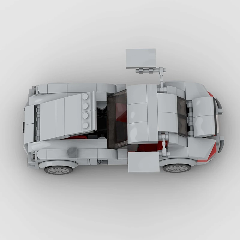 Classico set di giocattoli modello da corsa in blocchi di costruzione, kit modello di auto fai-da-te, regalo di compleanno e Natale, decorazioni per la famiglia da collezione