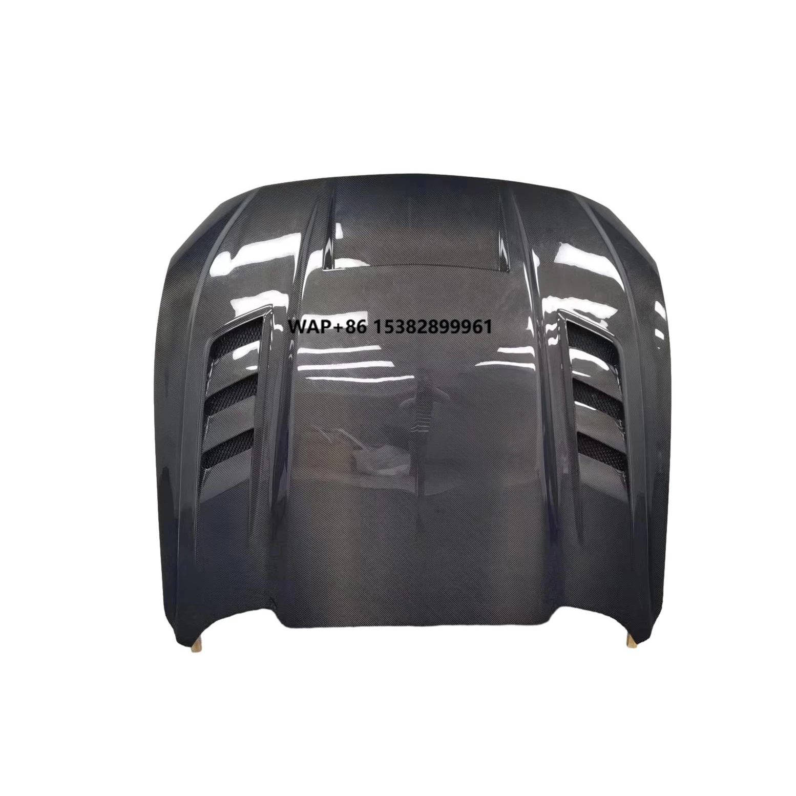 

TF Style New Carbon Fiber Front Bonnet Engine Hood for S550.2 EcoBoost Mach1 GT 2018-2023 Model Years