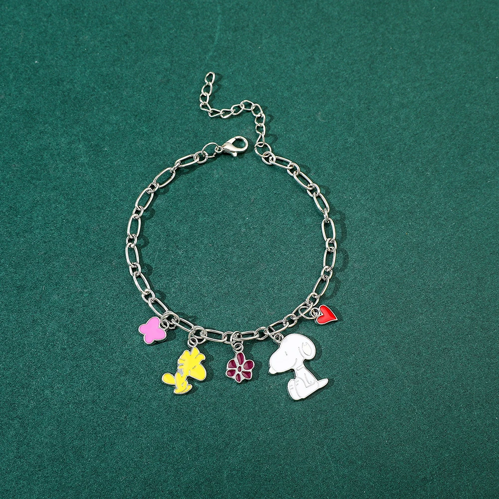 1 Stück Snoopy Armband Perlenarmband Freundschaftsaccessoires – Detail 5