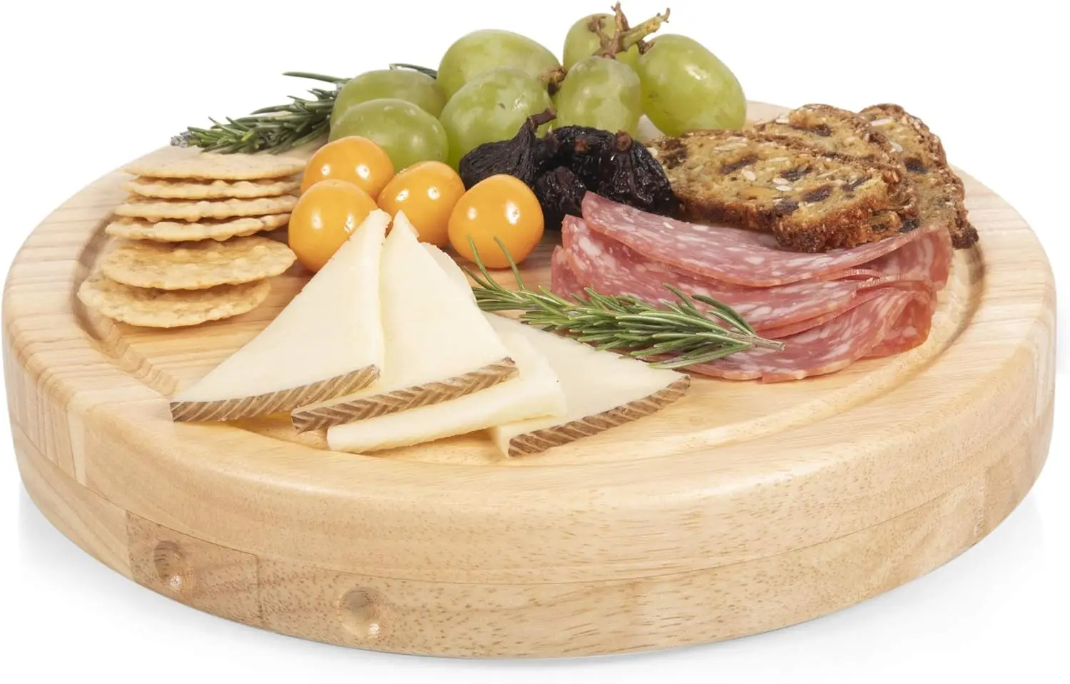Wooden Charcuterie Board Set with Knives - Perfect for Picnics and Entertaining