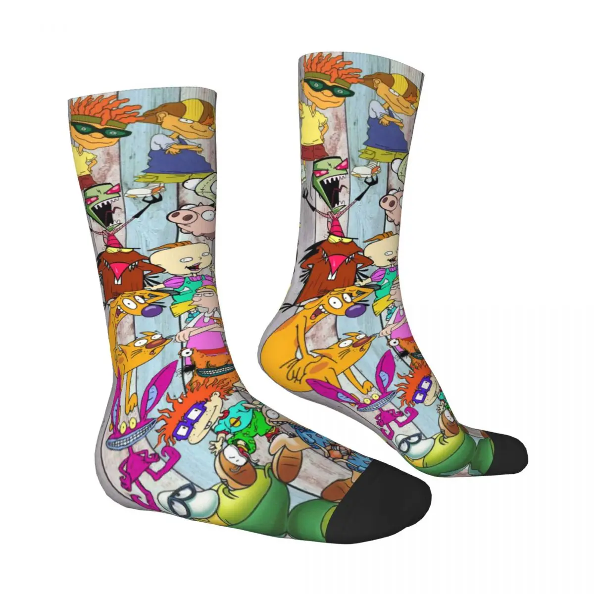 Rocket Power Men Women Socks Windproof Novelty Spring Summer Autumn Winter Stockings Gift