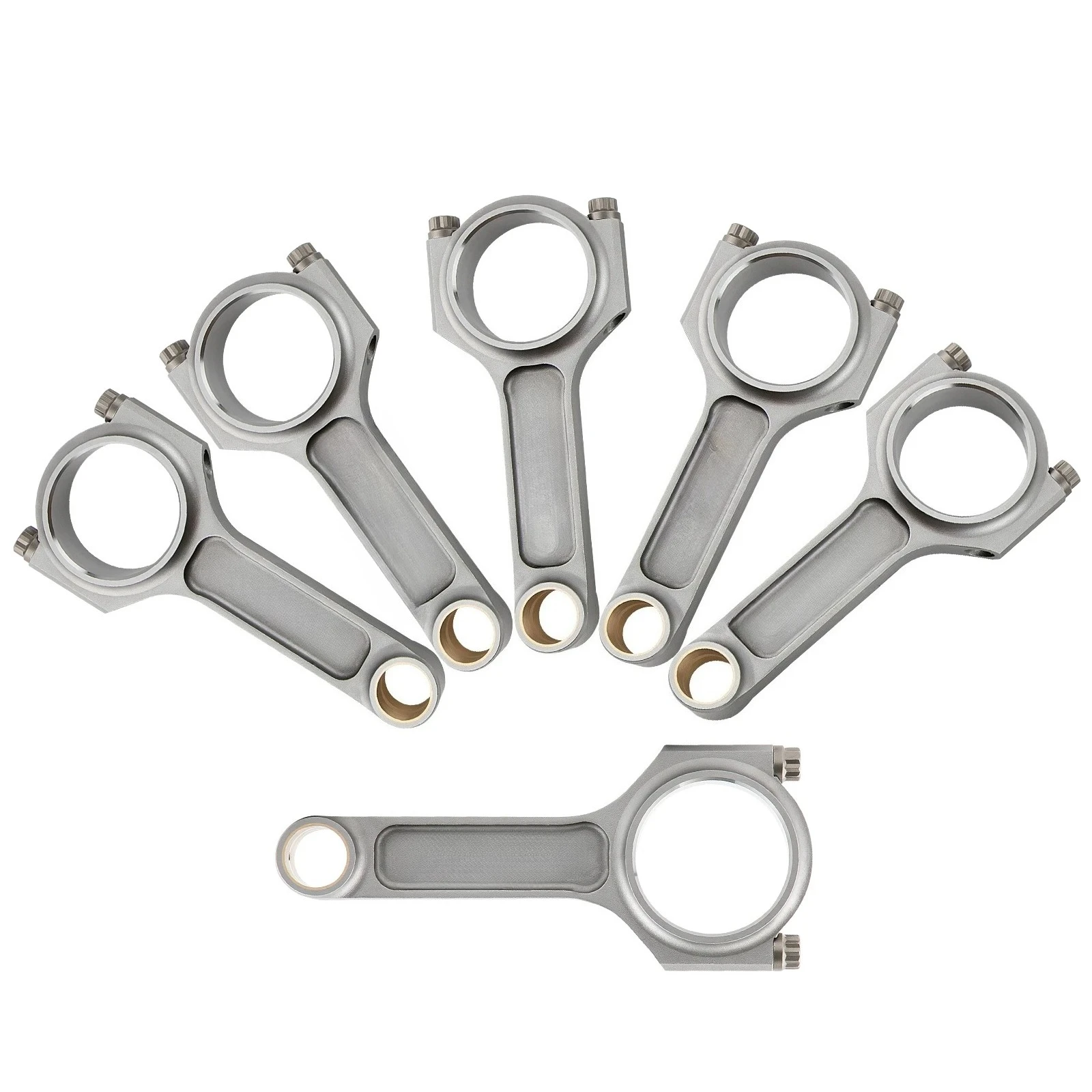 Racing I-Beam Connecting Rods Bolts for Toyota Mark II X100 2JZ 2JZ-GE 1996-2000 3.0L 142mm