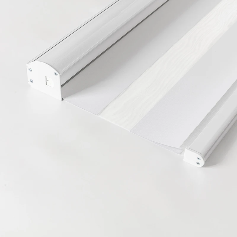 Cordless Child Safety Chainless Manual Wand Components System Control Window Cordless Zebra Roller Blinds