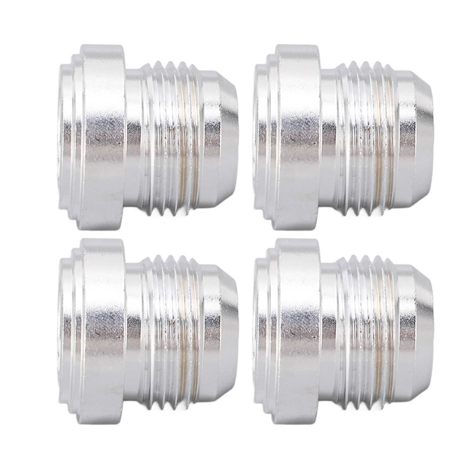 4Pcs Universal AN12 Aluminum Alloy 12AN Thread Male Billet Weld in Fitting Bung Simple Installation