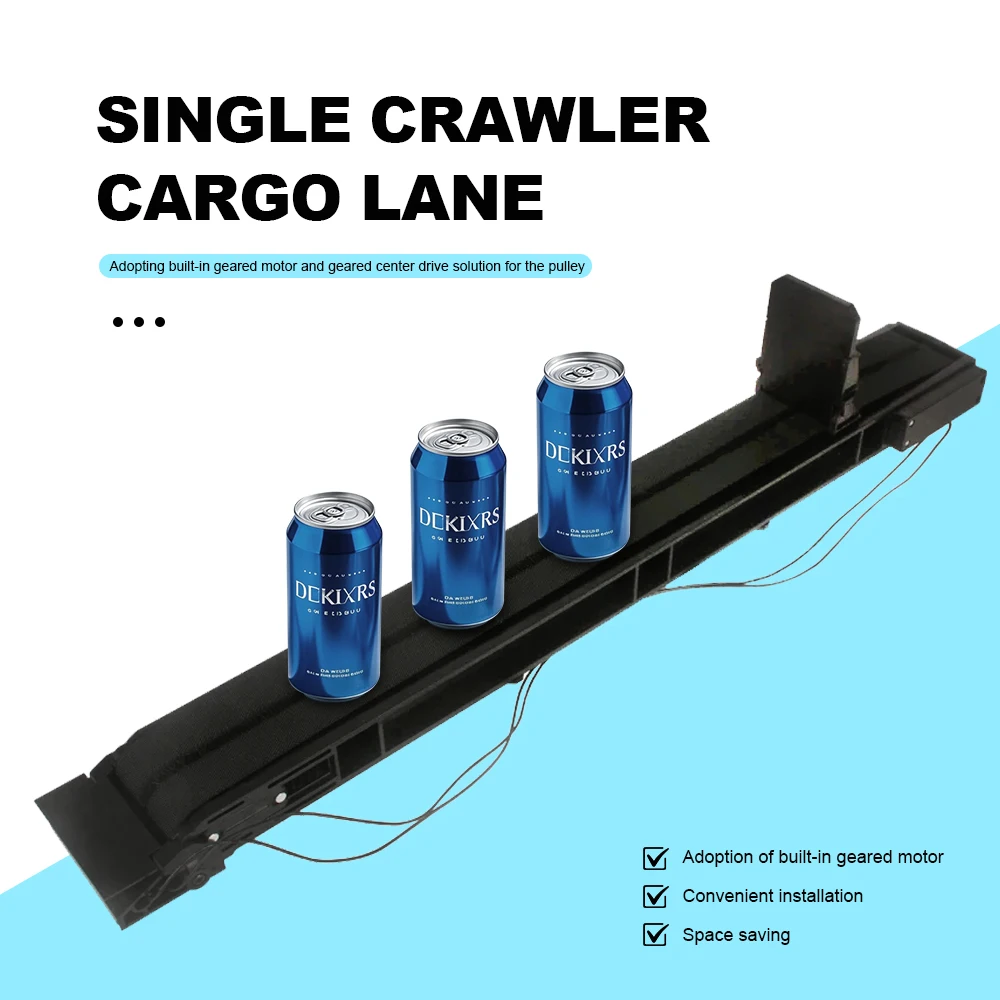 Mini Conveyor Belt Electric Vending Machine Cargo Conveyor Belt Machine Plastic Fast Track Cargo Conveyor