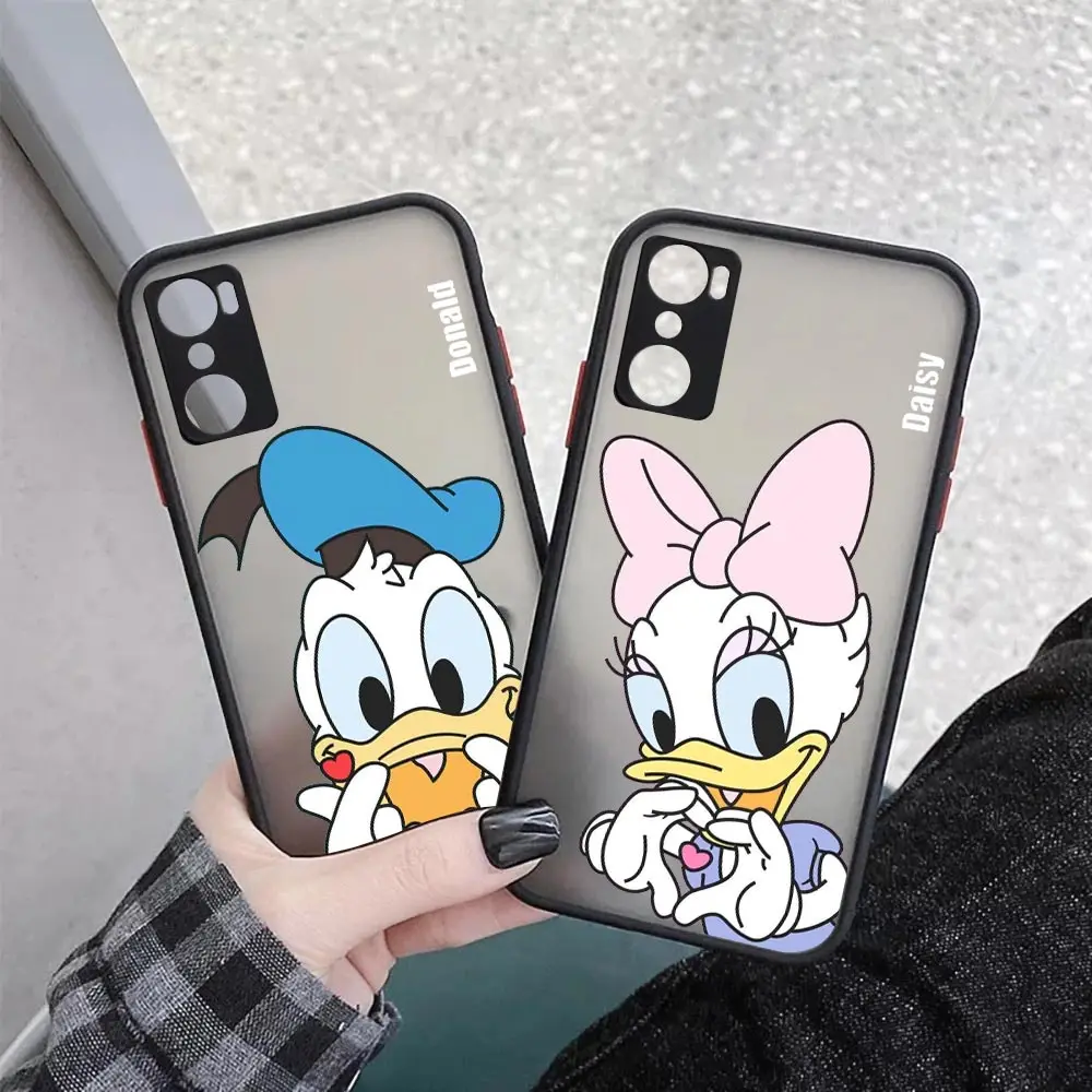 Cartoon Donald Duck Daisy Duck Case for infinix HOT 20I 12 12I 11 11S 10 10I 10S 9 8 Play Pro Tecno Pova 3 Neo Camon 17P Cover