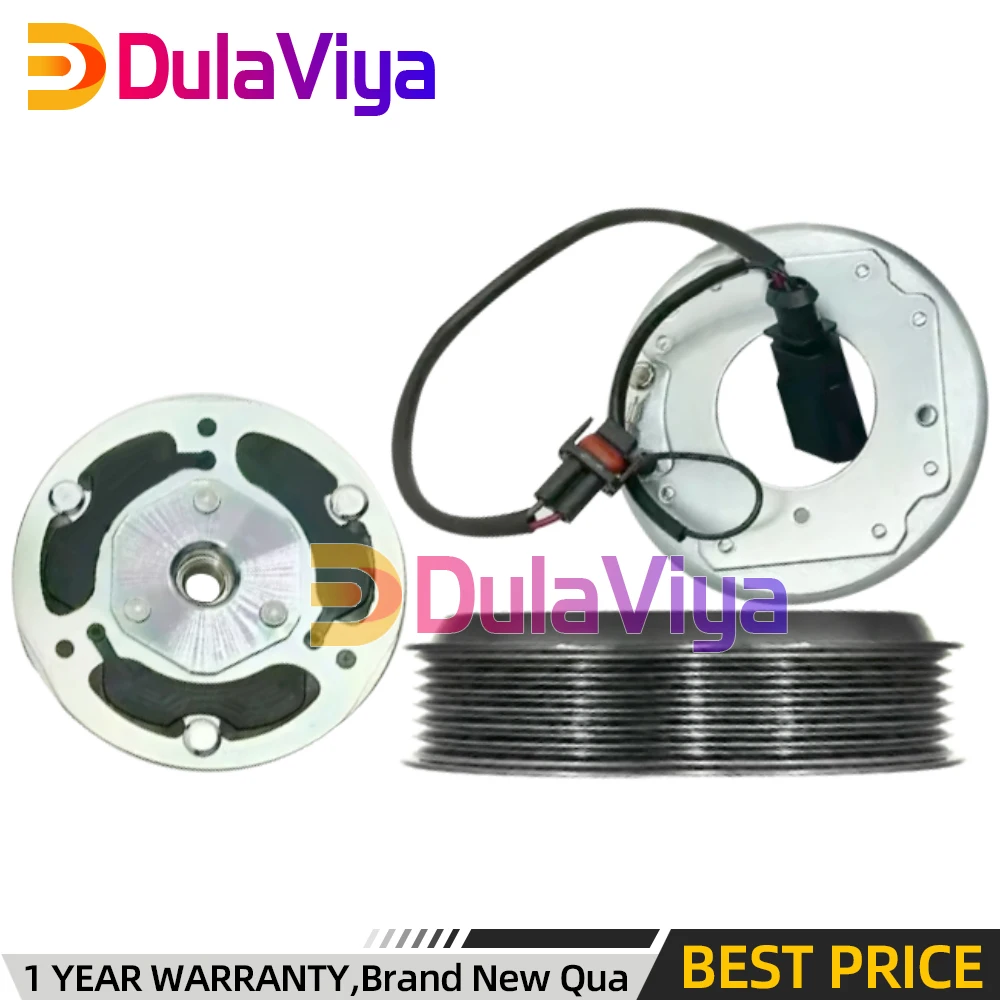 

AC Compressor Clutch Hub Pulley Coil For AUDI A6 A7 C7 4G Q7 4M 3.0 TFSI 4M0820803B 4M0820803K 4M0820803M 4M0260810D 4M0260810F