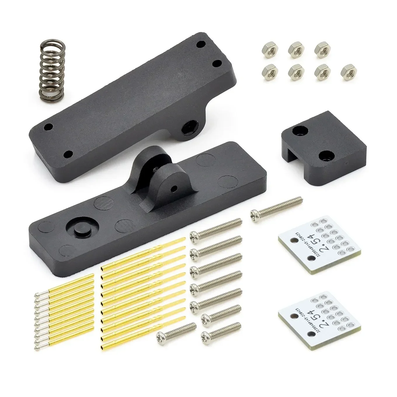 2.54mm 2.0mm 1.5mm 1.27mm PCB 클립 클램프 고정 장치 프로브 포고 핀 다운로드 프로그램 버닝 DIY