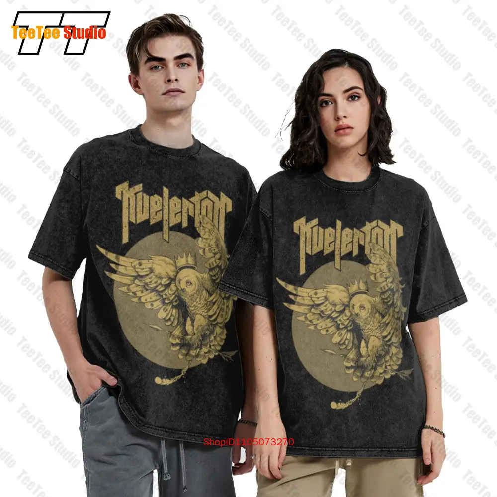 Kvelertak Owl King Band Logo Vintage Oversized T-Shirt 9P37