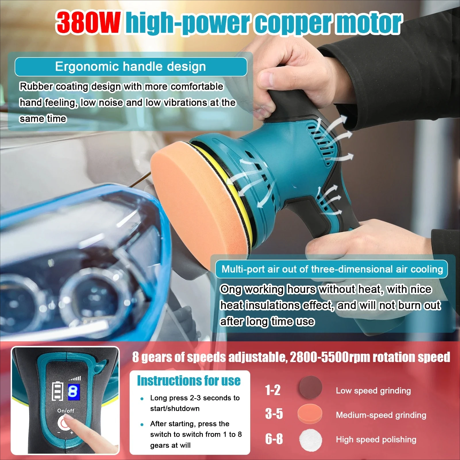cordless-eccentric-car-polisher-8-speed-adjustable-electric-auto-polishing-machine-multifunctional-for-metal-waxing-wood-sanding