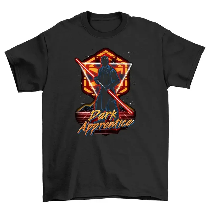 Retro Dark Apprentice T shirt Embrace the Side in Style Funny Pr