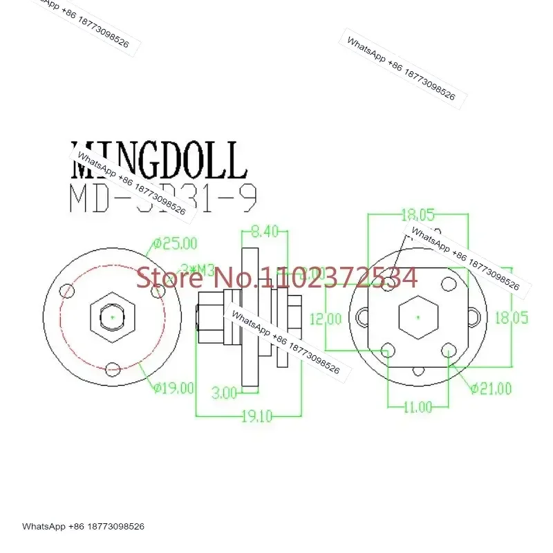 Arbitrary stop rotation damper One way and two way disc damping shaft support Joint hinge buffer stopper