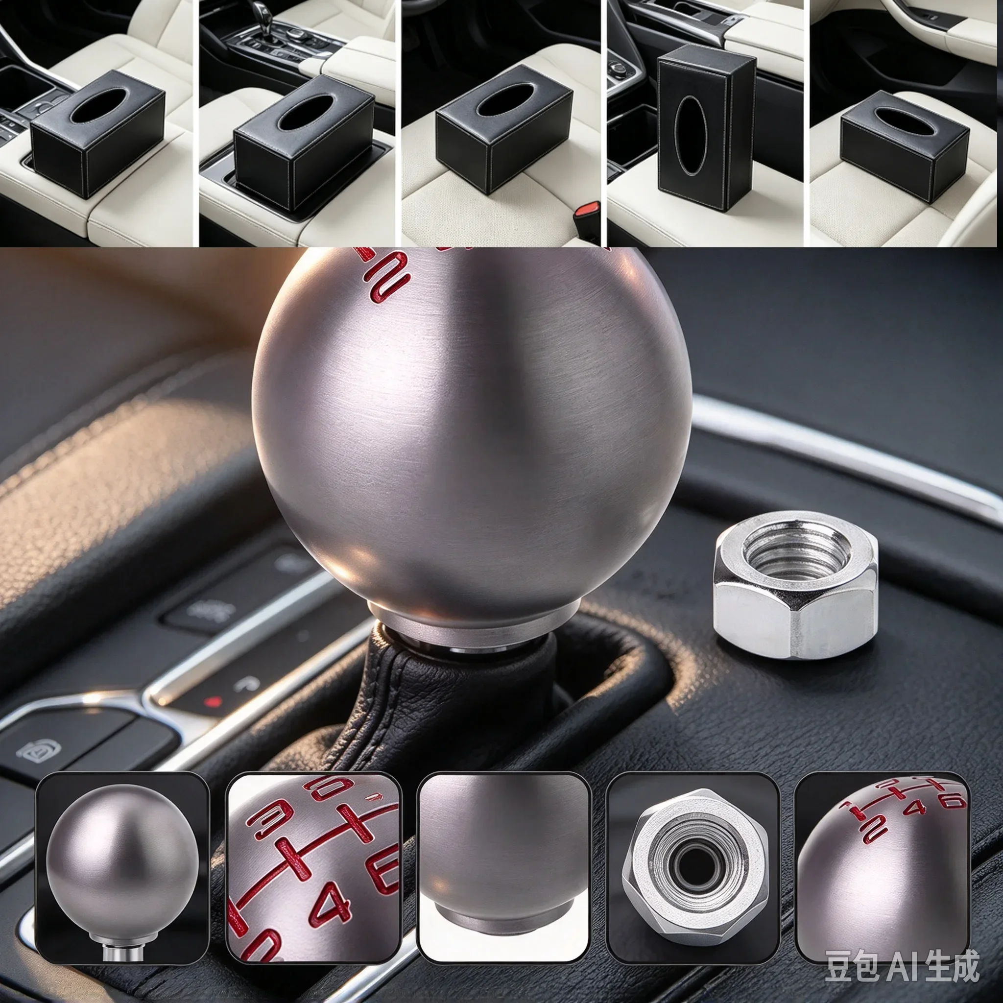 5 6 Speed 5R 6R Car Aluminum Ball Shape Gear Shift Knob Shifter Lever MT Fit For Honda Civic City FD2 FN2 EP3 TYPE R DC2 DC5
