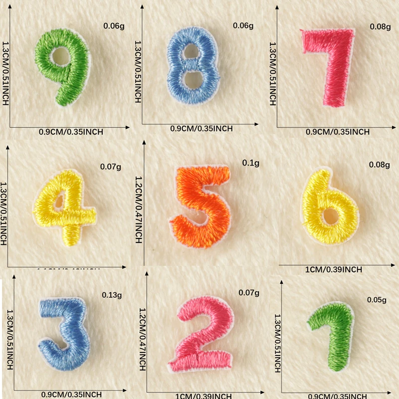 

123, нашивки с цифрами, вышивка, железная аппликация, значок для сумки, аксессуары для одежды, маленький размер, хит продаж, украшение из ткани