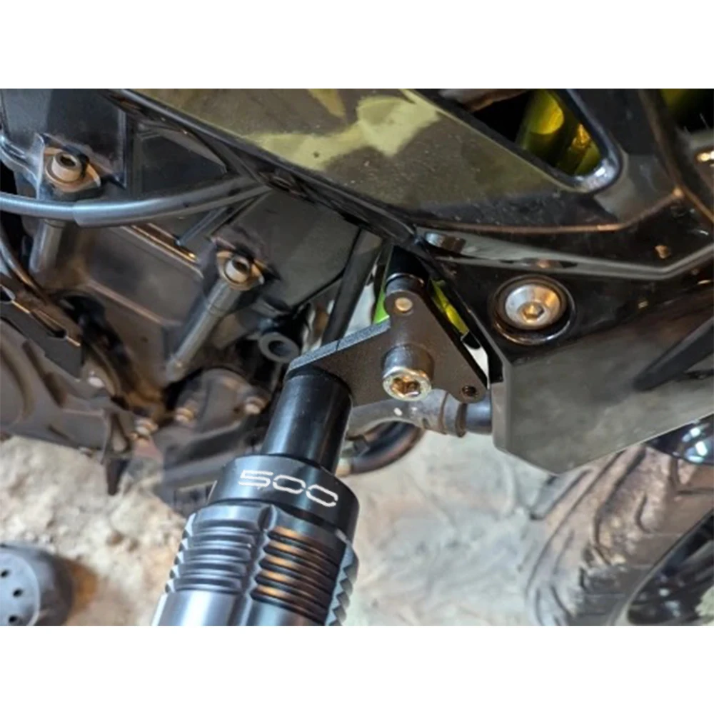 For Kawasaki Ninja 500 500SE Ninja500 Z500 Z 500 2025 2024 Motorcycle Frame Sliders Crash Pad Falling Protection Exhaust Slider