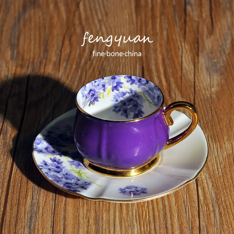 

Coffee cup set European-style household ceramic bone China afternoon tea cup gift turkish coffee cups espresso cups set