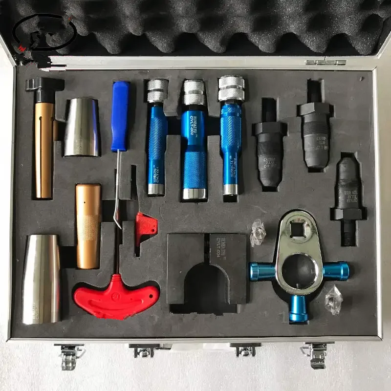 

NO.0239 CAT HEUI C7 C9 C-9 Injector Disassemble Tools Repair Measuring Tools Kits With Disassemble Tool Nozzle Adapter