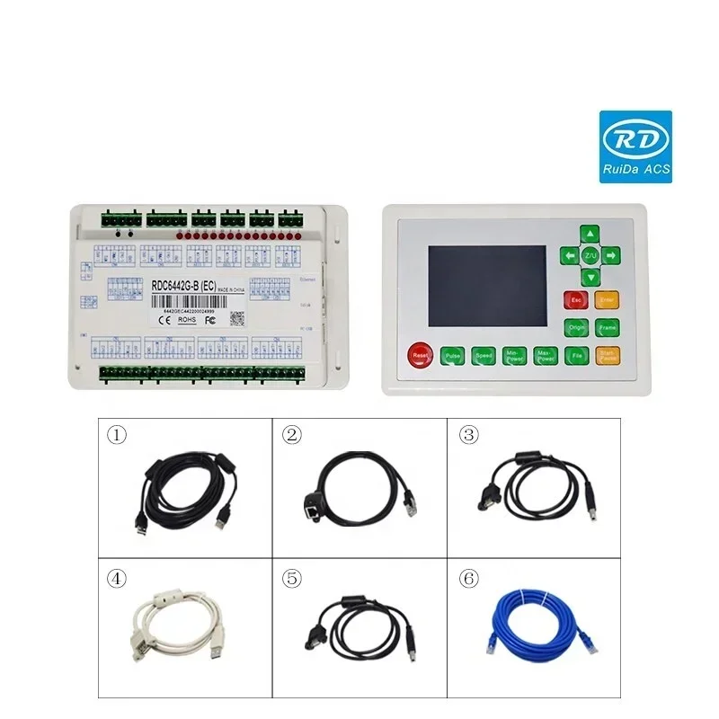 MAIYATANG Ruida RDC6442G 6442S Co2 Laser DSP Controller For Laser Engraving Machine And Cutting Machine Ruida Controller