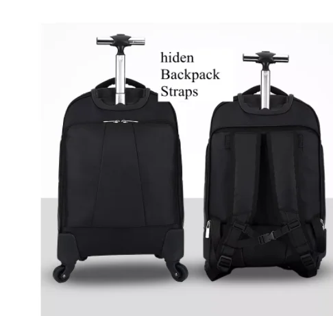 Oxford Cabin Travel Trolley Bags Carry on Trolley luggage Waterproof Wheeled Backpack Travel bags on wheels wheeled Rolling Bags