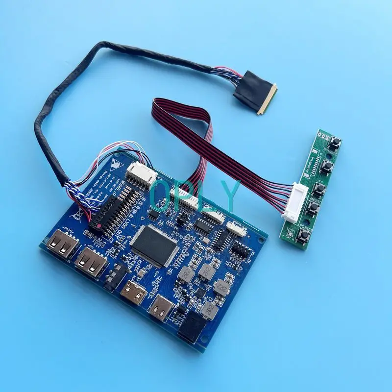 DIY 키트 LVDS PCB 862 컨트롤러 드라이버 보드, 미니 HDMI 호환 2-USB TYPE-C 노트북 디스플레이, B156XW02, 40 핀, 1366*768 15.6 인치