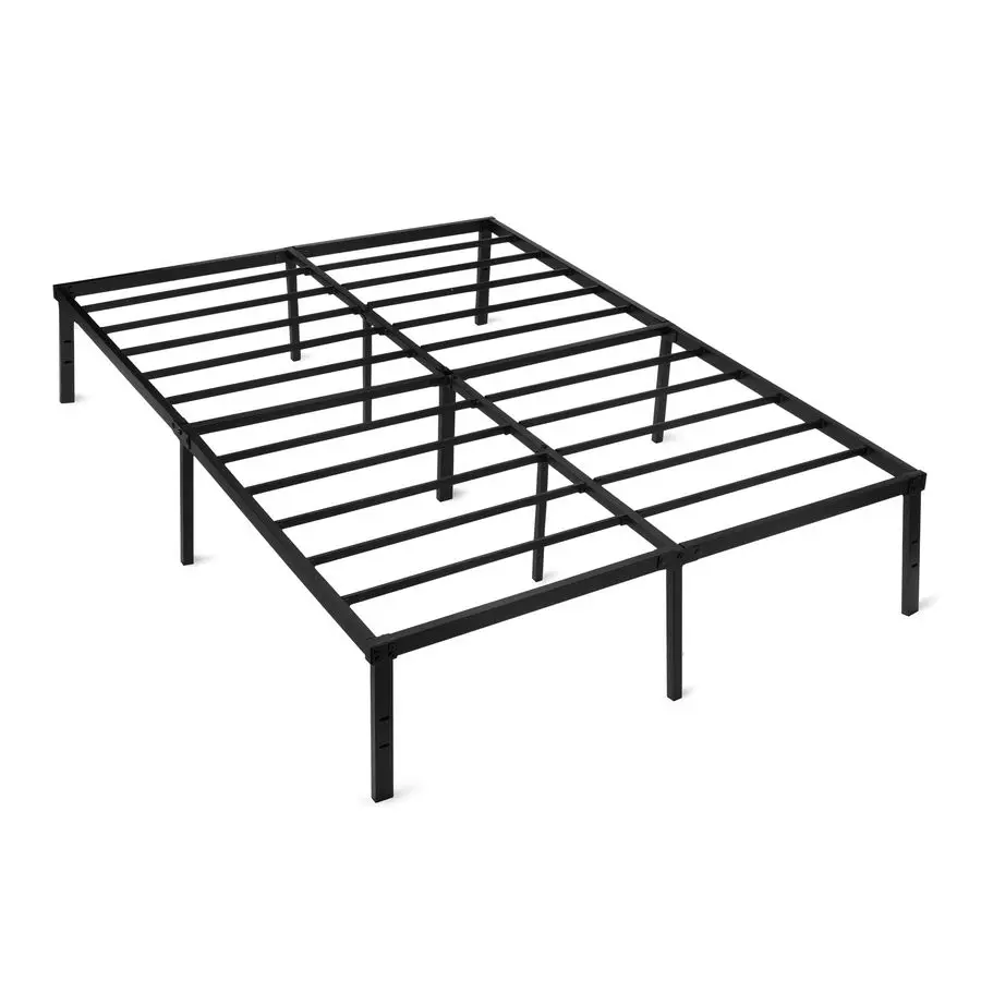 

Металлическая кровать Amazon Basics, не складная, с платформой, простая сборка, размер Full, 54x75 дюймов, черная