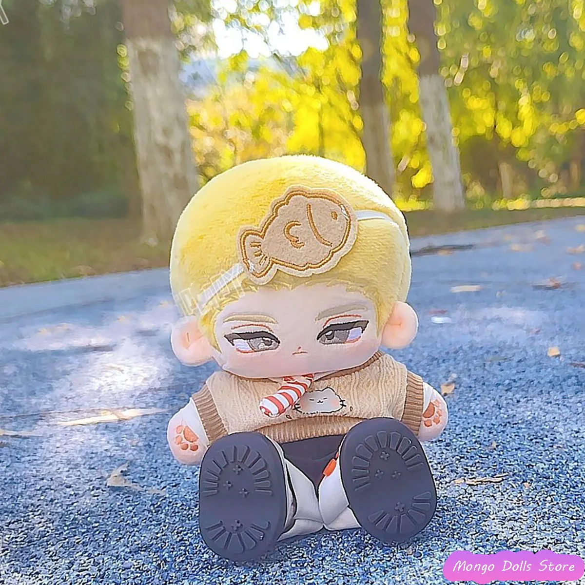 20cm Shutline Korea Manga Character Bl Plush Toy Cartoon Stuffed Soft Toy Dress Up Cotton Doll Body Birthday Gift For Fans