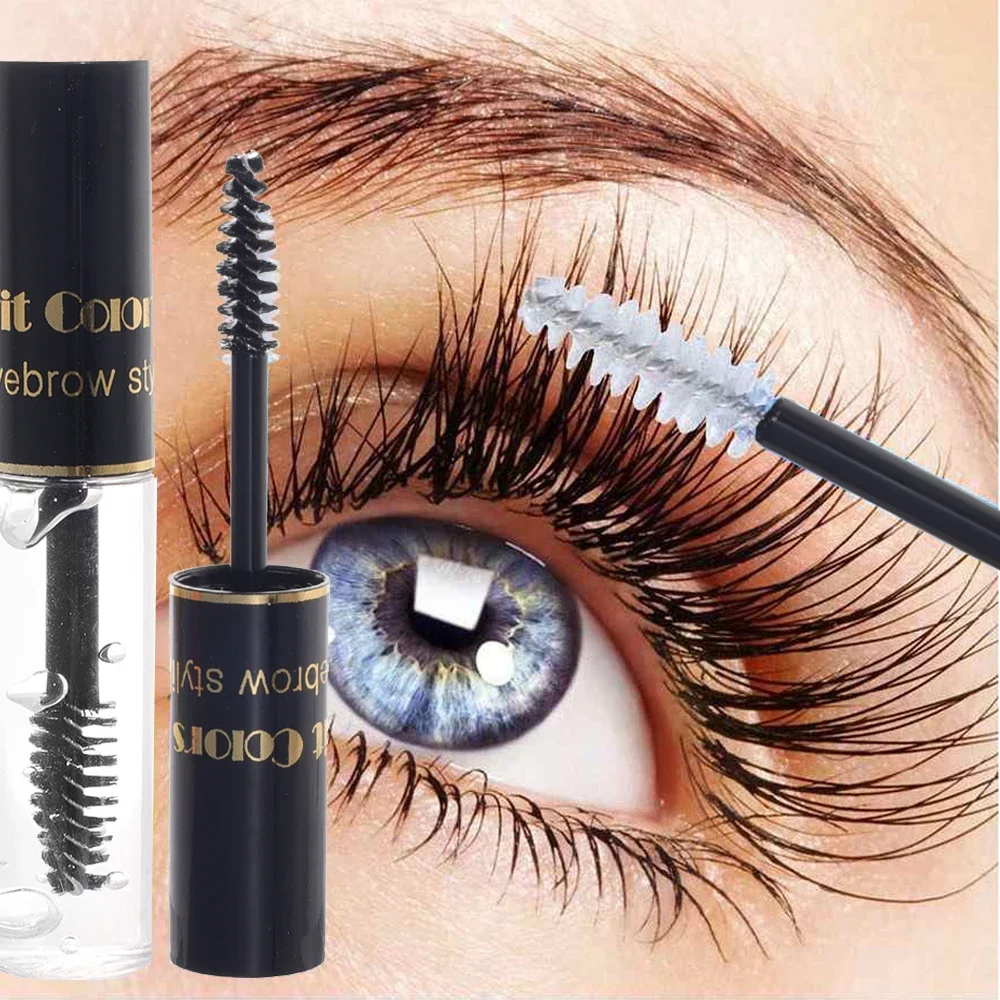 Transparent Eyebrow Styling Gel Invisible Natural Waterproof Brow Raincoat Stereotyped Lasting Wild Eyebrow Setting Liquid Gel