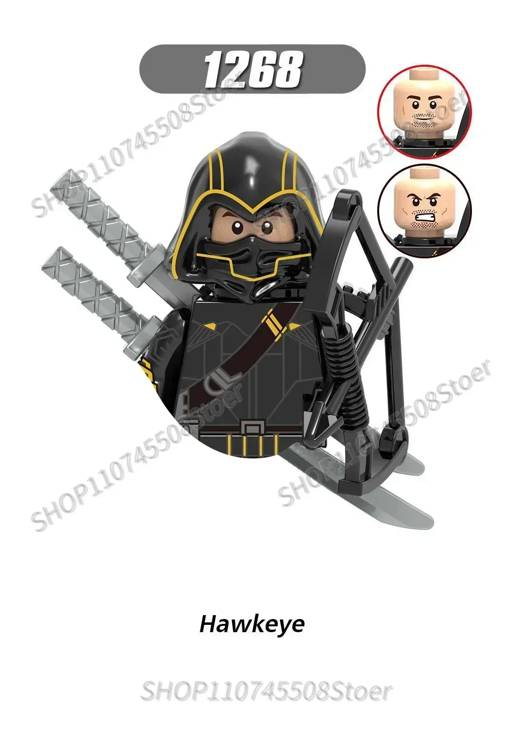 Heiße Sammelspielzeuge Marvel Bausteine Iron Man Thor Vision Mini-Bausteine Anime Partygeschenke