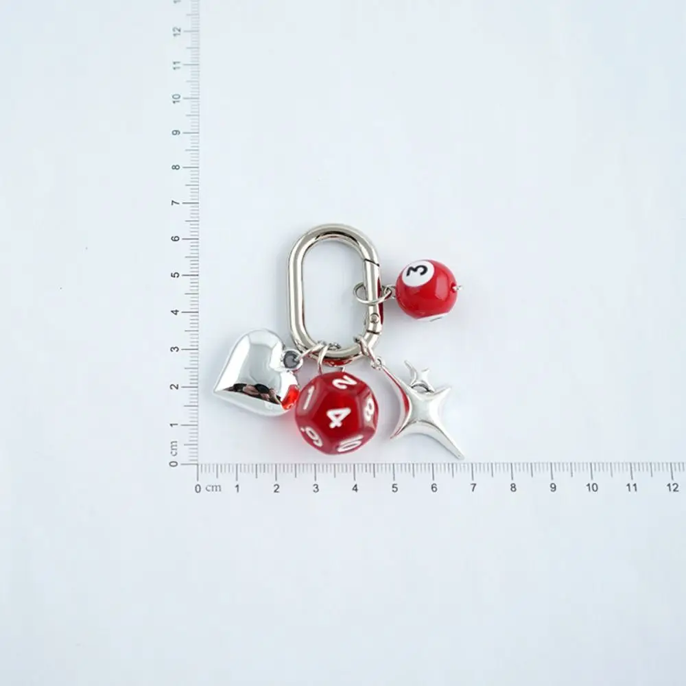 Fashion Billiard Pool Keychain Creative Colorful Mini Billiards Keychains Ins Irregular Table Ball Key Ring Handbag Decoration - Image 6