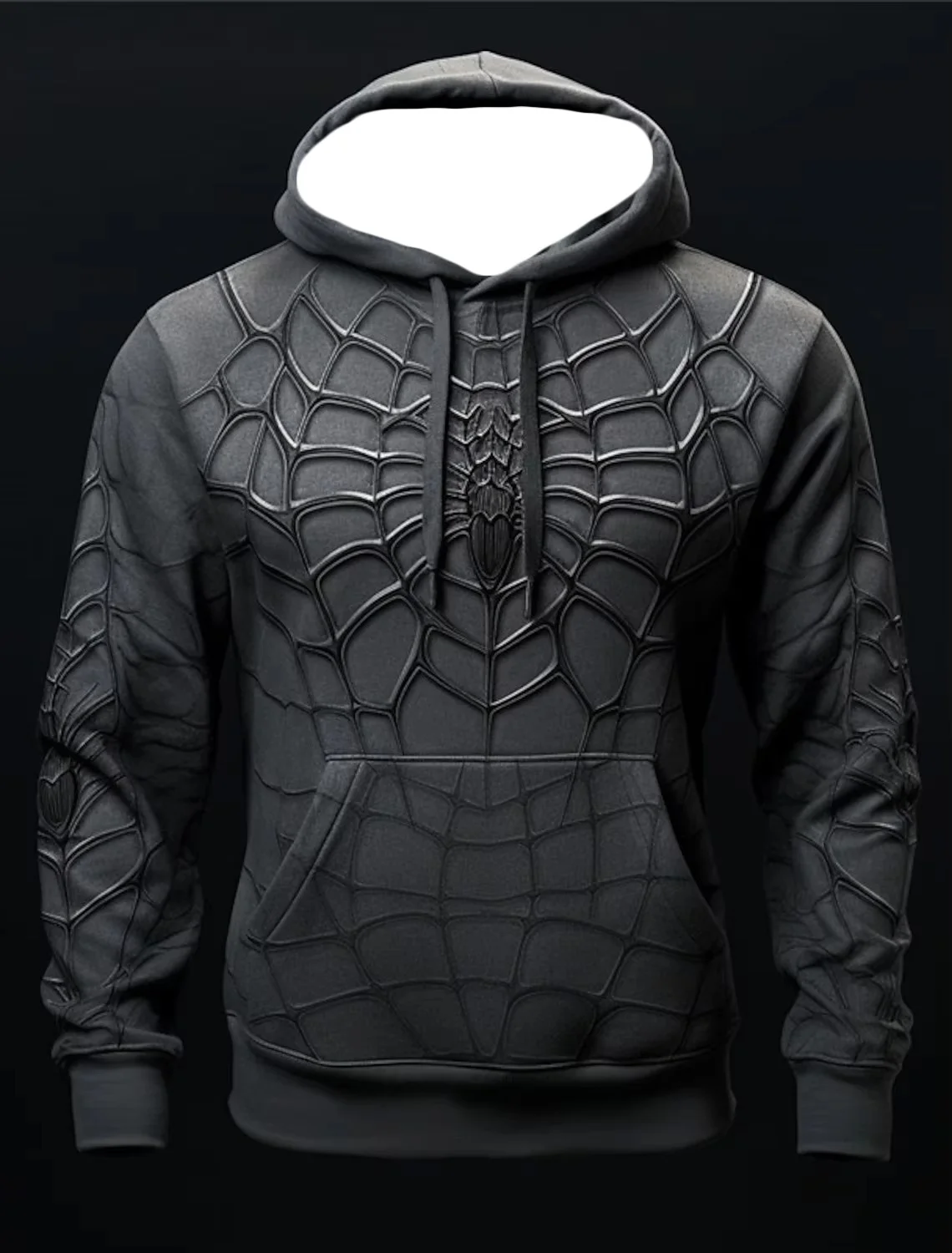 NEW Unisex Autumn Winter American Streetwear Halloween Spider Web 3D Print Hoodie FamilyMatching
