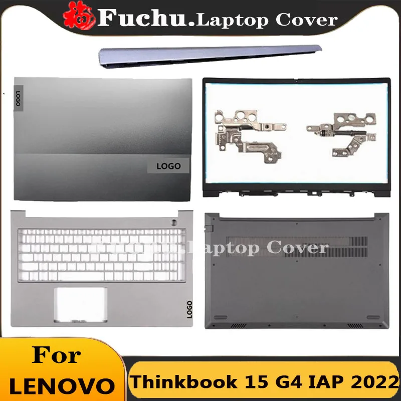 

New For Lenovo Thinkbook 15 G4 IAP 2022 Laptop Top Case LCD Back Cover/Front Bezel/Palmrest/Bottom Case/Hinges Cover 5CB1H88666