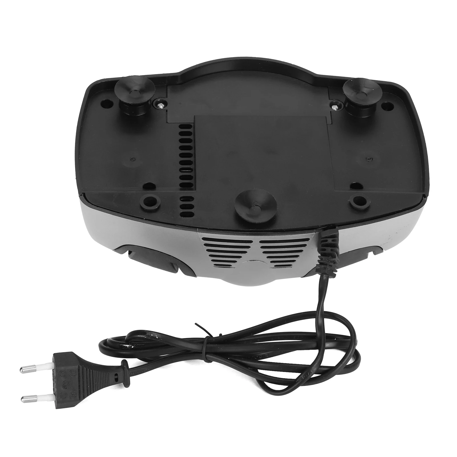 เครื่องลับ pisau listrik เครื่องบดแบบ2ขั้นตอนอุปกรณ์ครัว EU 220V เครื่องบดมีดเครื่องใช้ในครัวสีดำเงิน