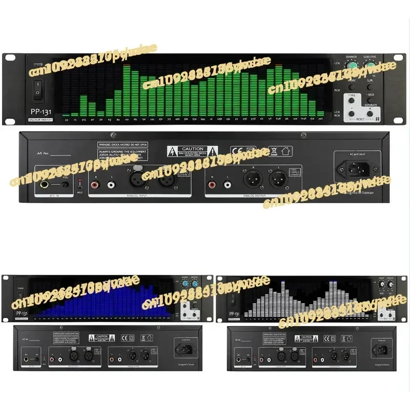 

PP-131 Rack-Mounted 2U Display Equalizer Audio Level Amplifier Spectrum Analyzer Led Stage Power Supply