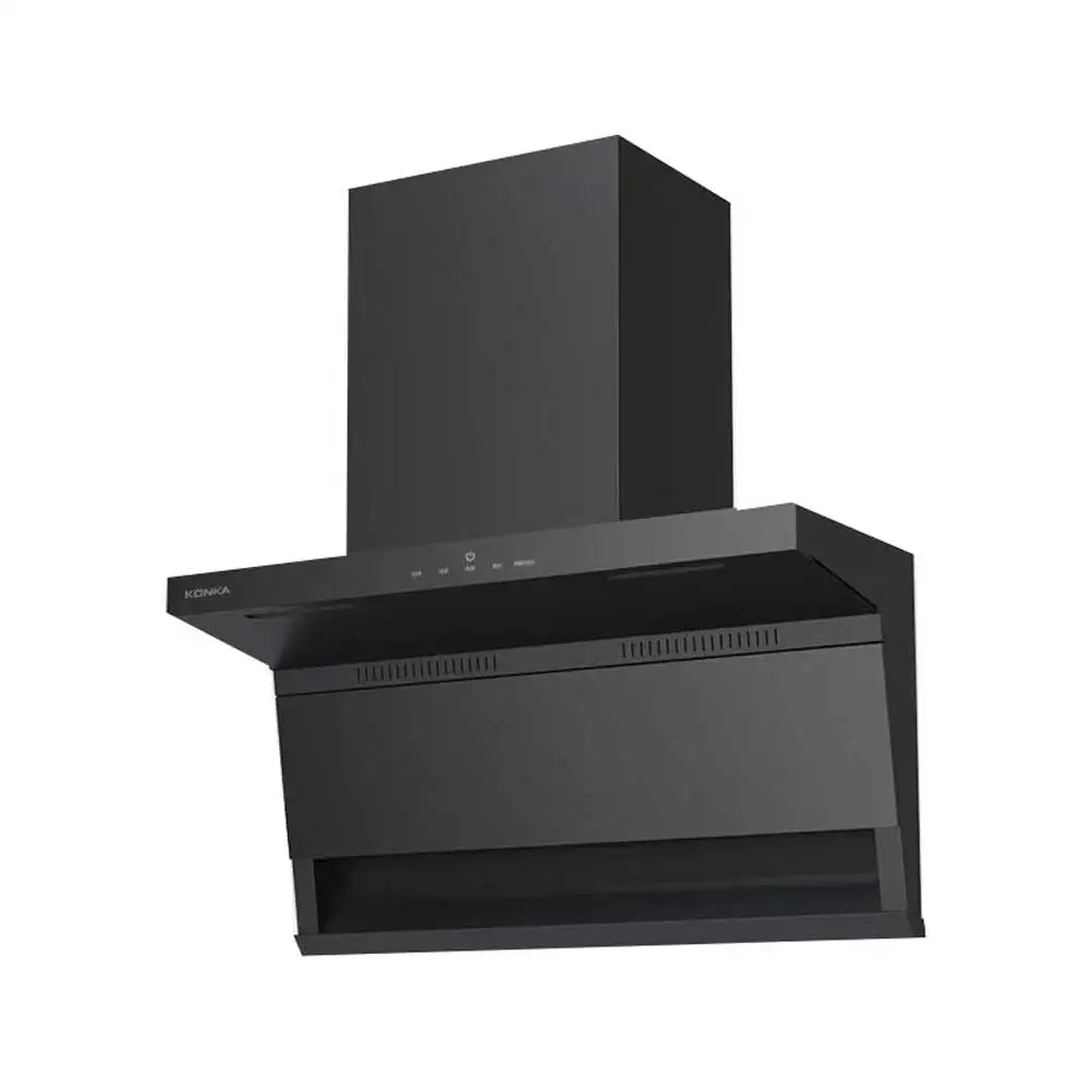 Automatic Cleaning Kitchen Range Hood Top Suction Household Extractor Hotte Cuisine Campanas De Cocina