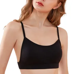 Women Seamless Bras Women's Bra Top Female Underwear Sexy Lingerie Removable Pad Bandeau Backless Fitness Top Wireless Bralette