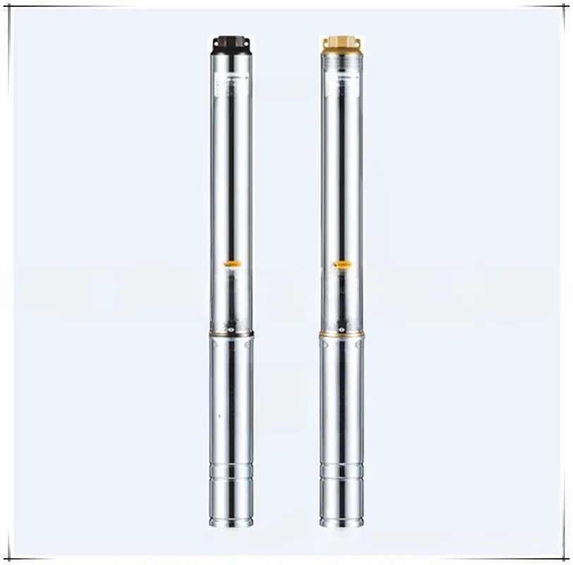 Multi-Stage Deep Well Stainless-Steel Submersible Pump Large Flow High Lift Household Stainless Steel Submersible Pump