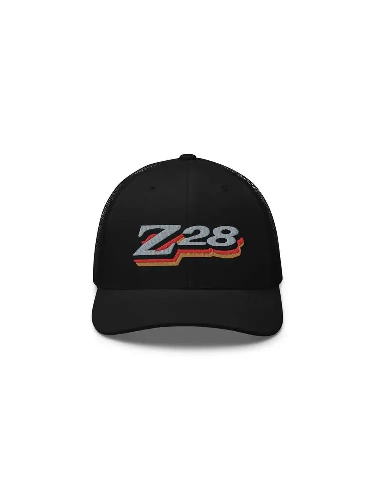 Casquette Snapback rétro de type camionneur avec emblème de calandre de Chevrolet Camaro Z28 de 1978, pour les amateurs de voitures de sport