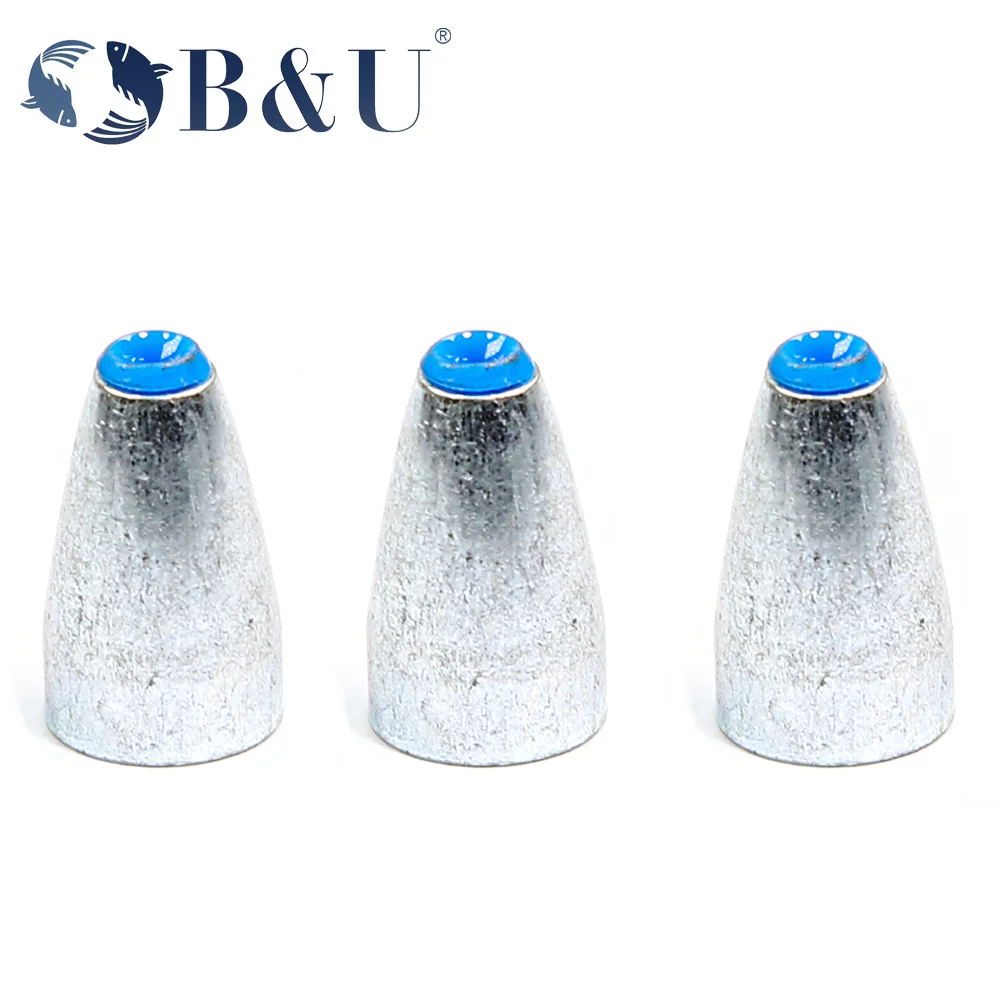 

B&U-Alloy Sinker Flipping Weight, Texas Rig Bullet Bass Fishing Sinkers, Lure Accessories, Tungsten Weight