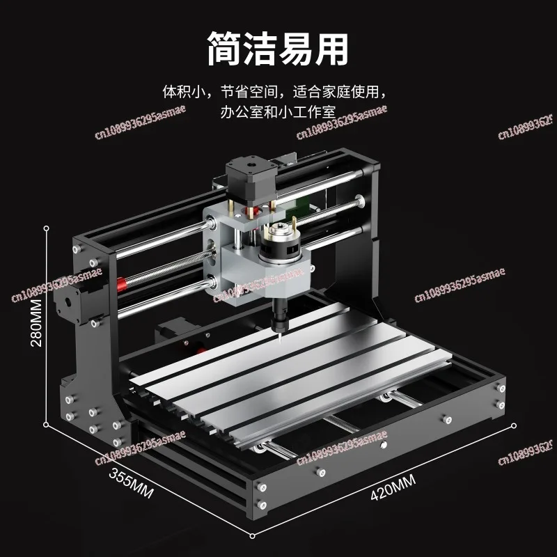 

3018 Маленький автоматический гравировальный станок с ЧПУ - высокоточная маркировка резки пластика для деревообработки