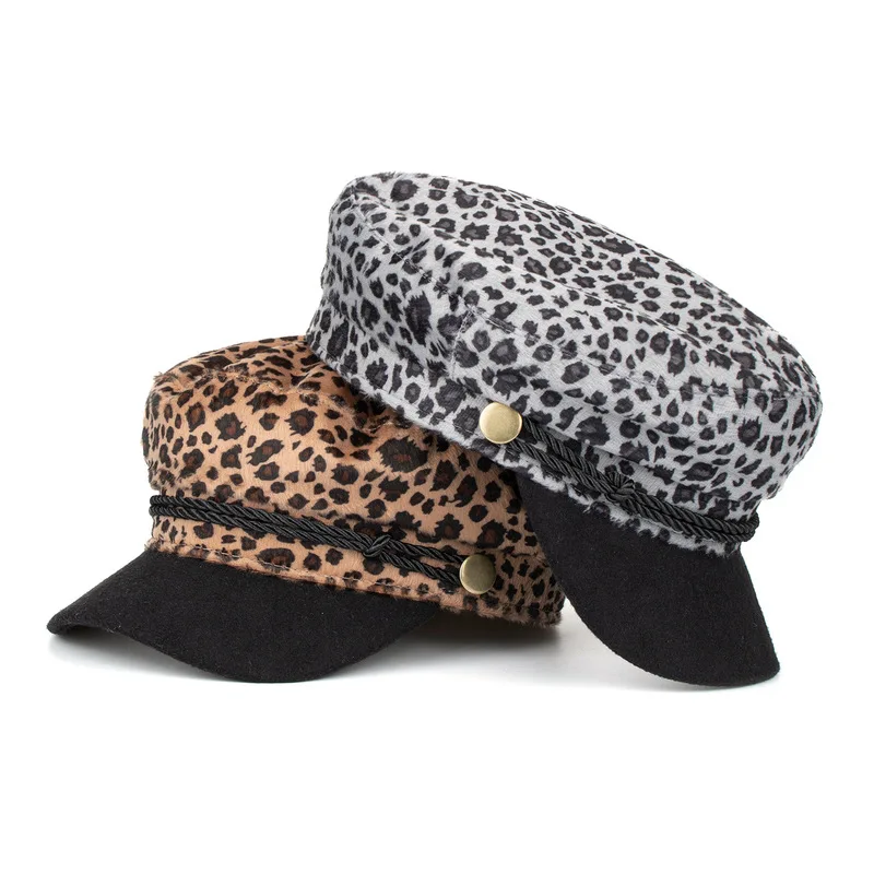 Zhongmei Hat Industry's New Autumn/Winter Leopard Print Beret